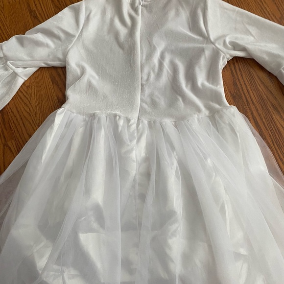 Angel Costume with Gold wings and Headband halo size 14 - Picture 3 of 5